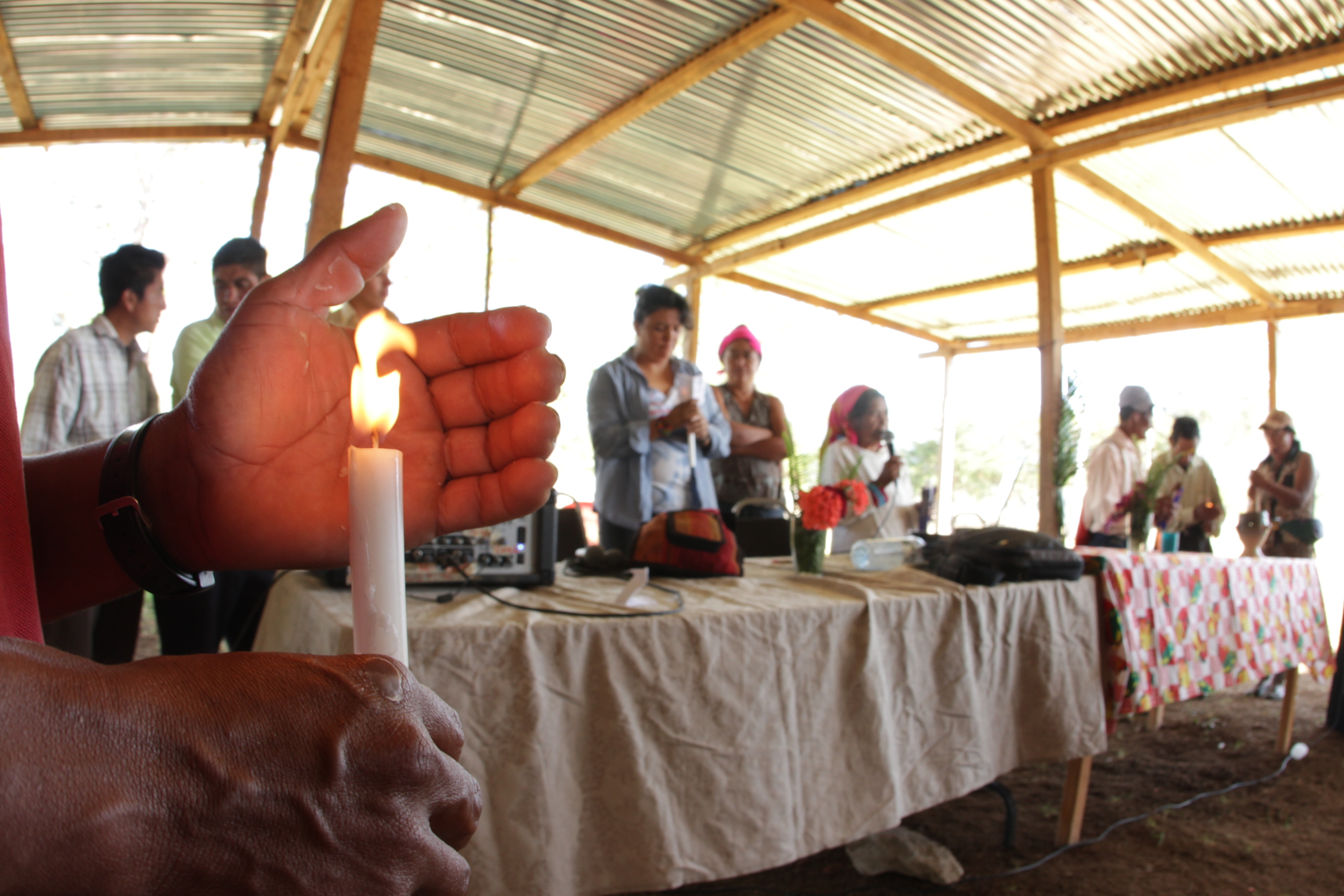 A memorial for Berta Caceres