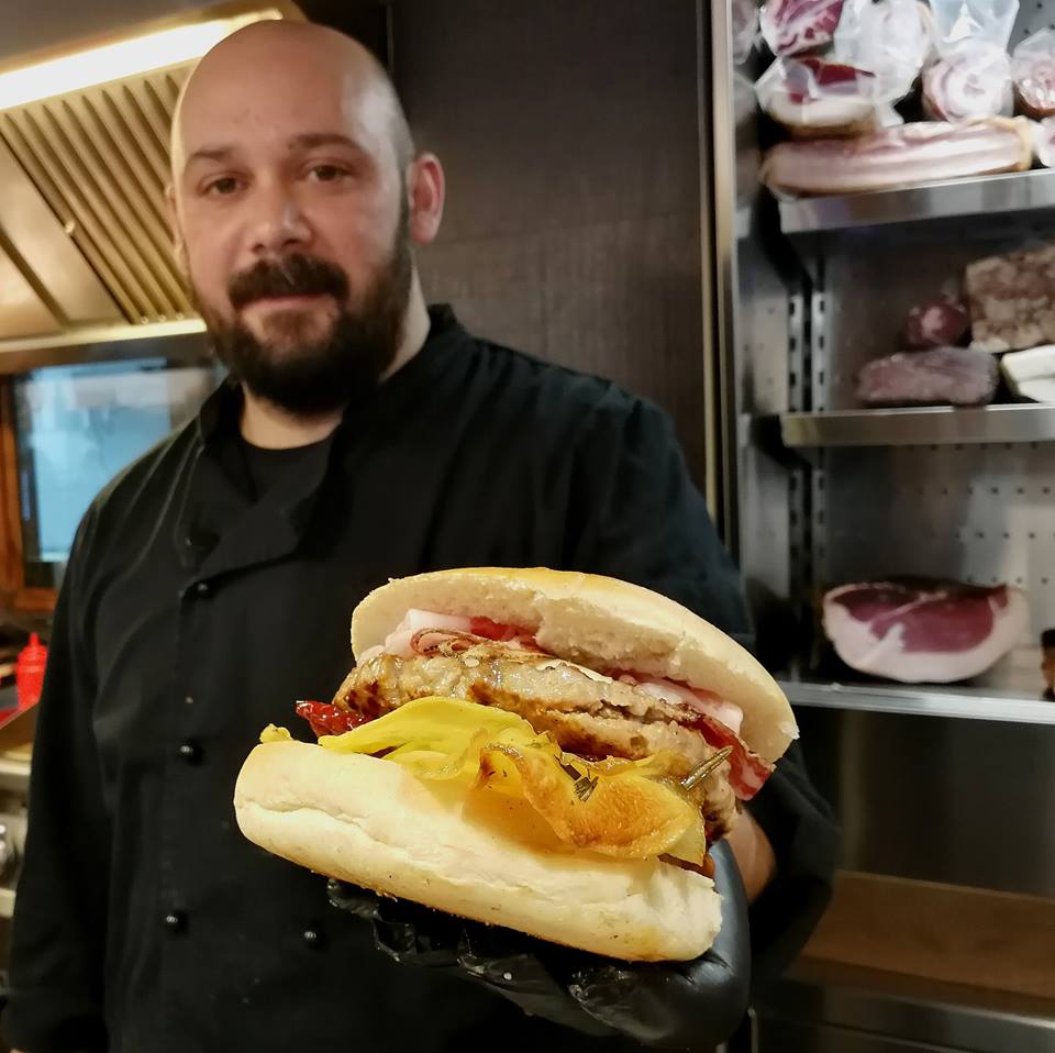 gerardo roccia panino pork n roll roma