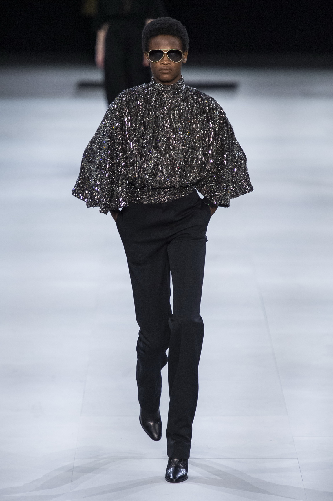 Hedi Slimane sent out a collection brimming with ease, wearability and ...