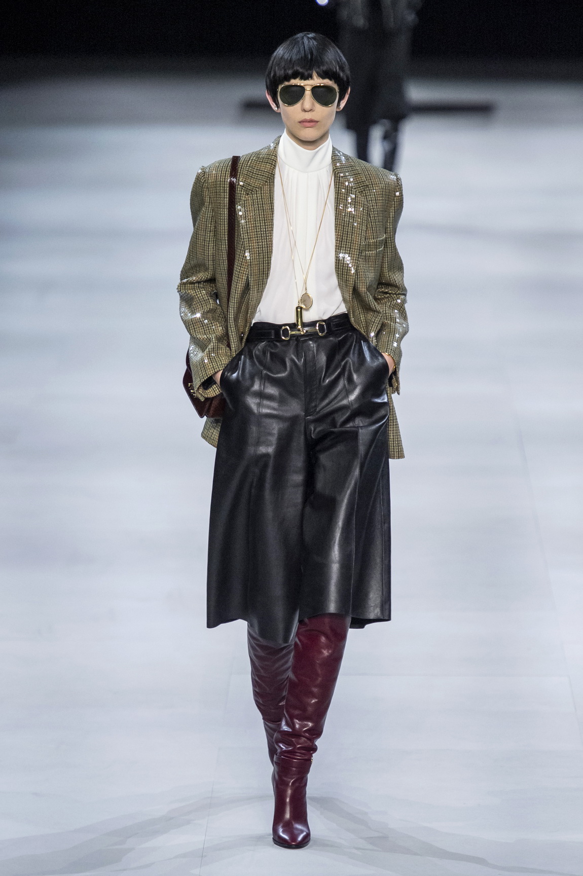 Hedi Slimane sent out a collection brimming with ease, wearability and ...