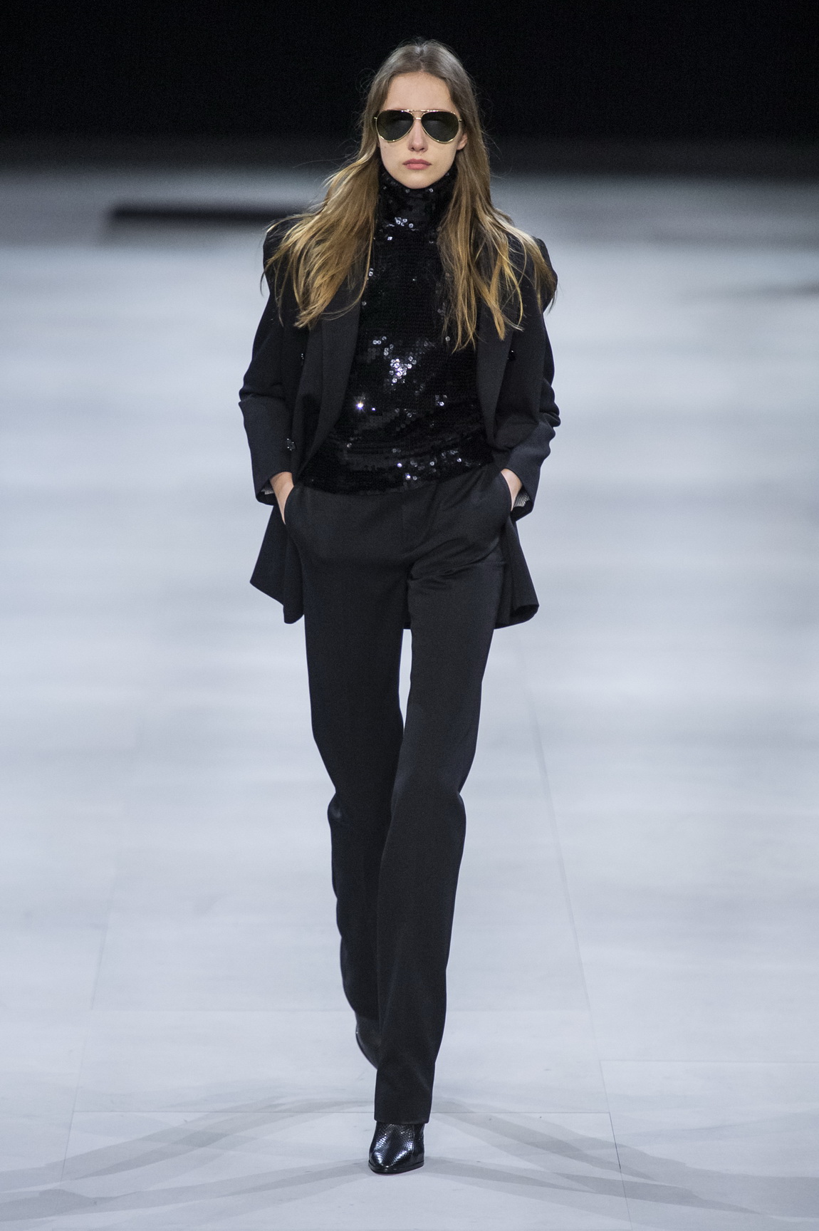 Hedi Slimane sent out a collection brimming with ease, wearability and ...