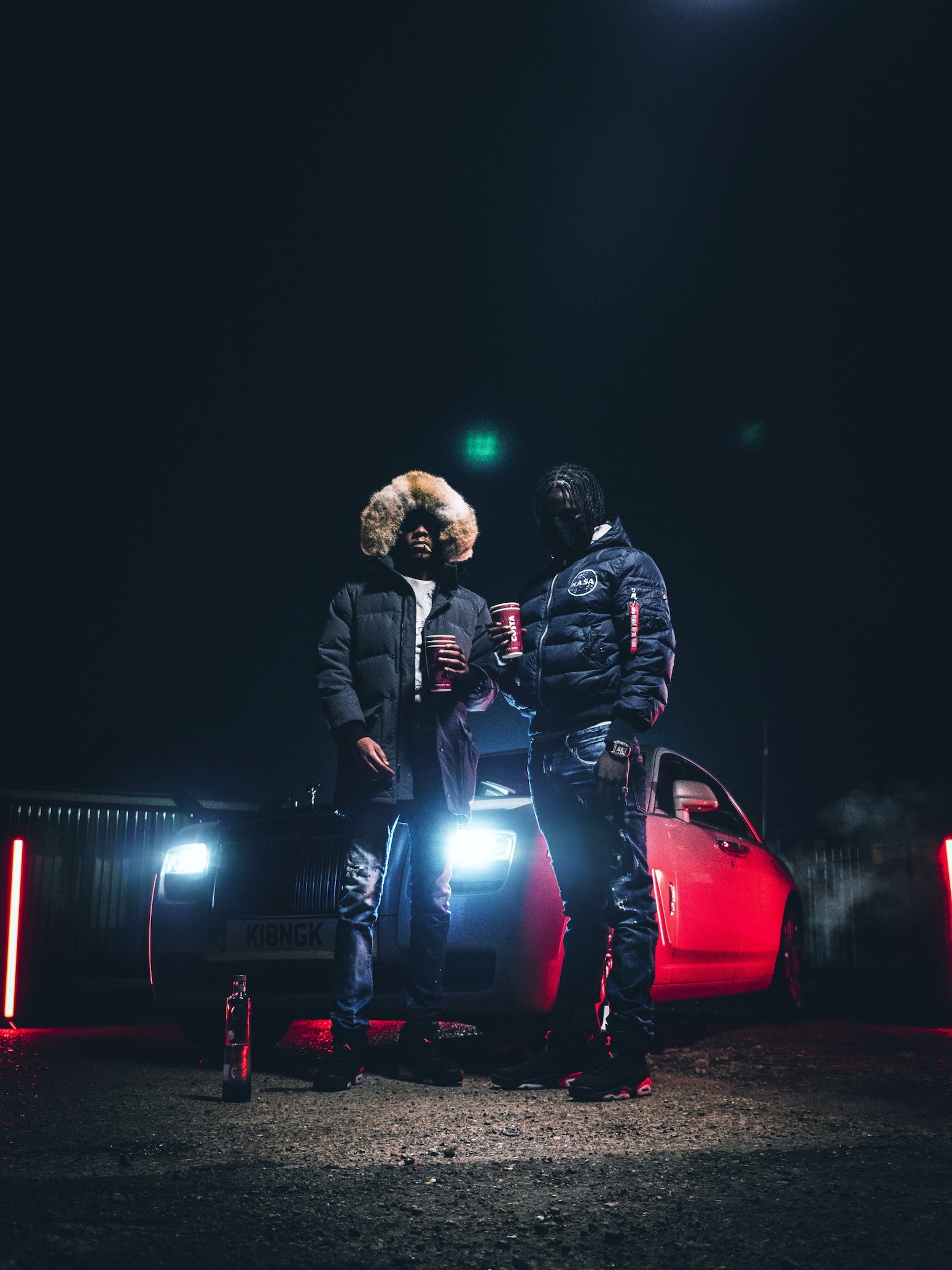 UK drill rappers Skengdo and AM