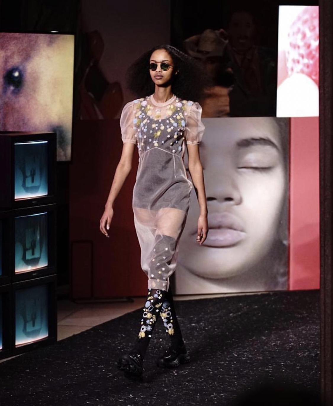 Sharna Osborne Intervista i-D Italy Installazione Miu Miu a/w 20 Parigi