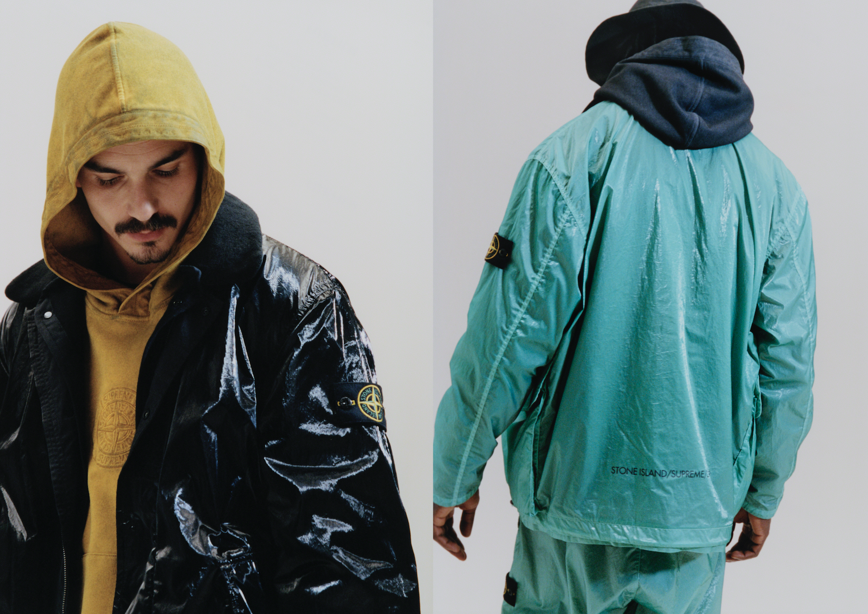 supreme x stone island resell