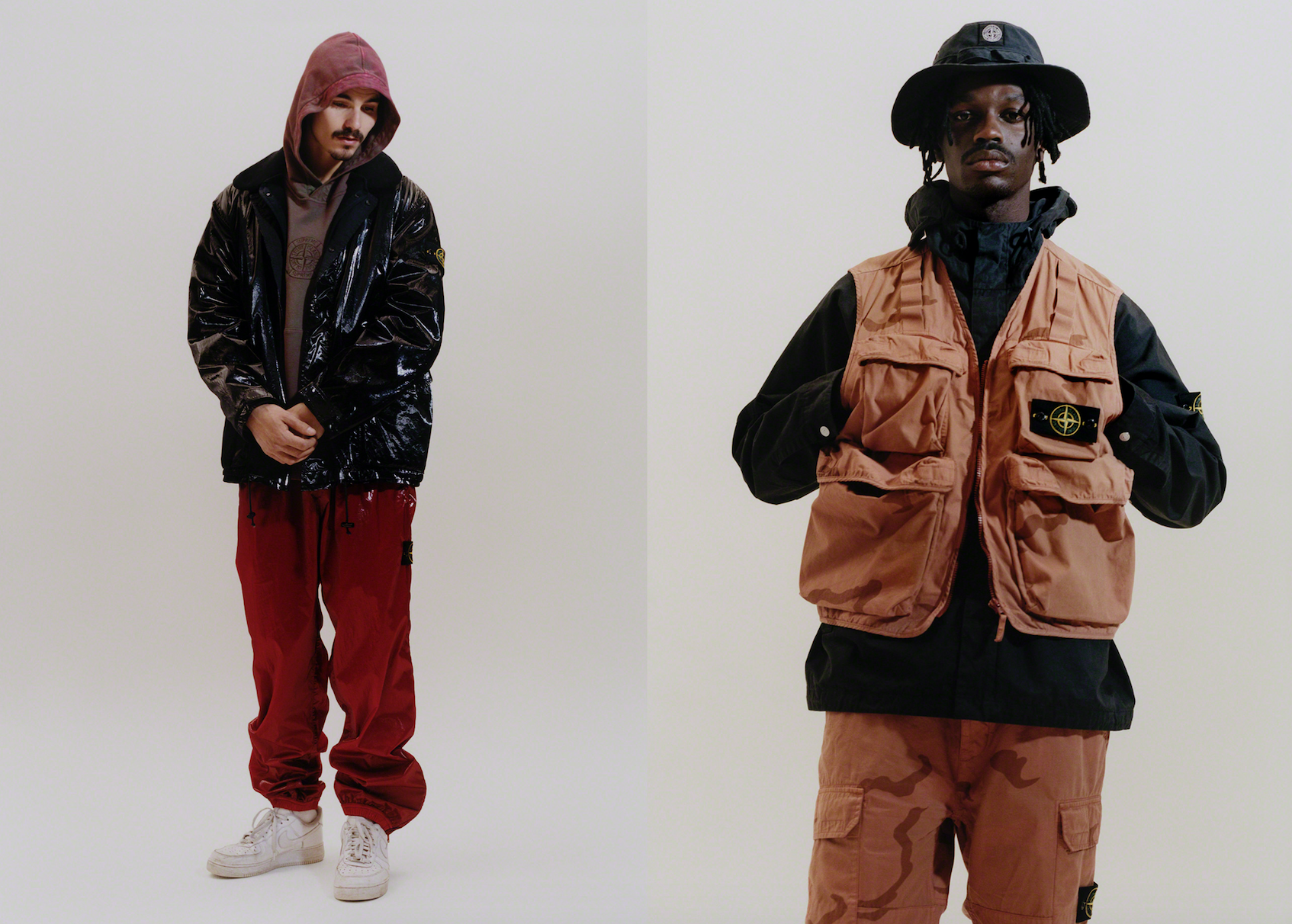 Supreme's latest collaboration is with Stone Island