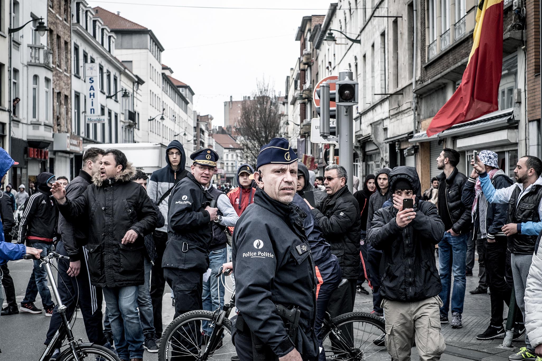 protest-brussel-molenbeek-politie-aurelien-ernst