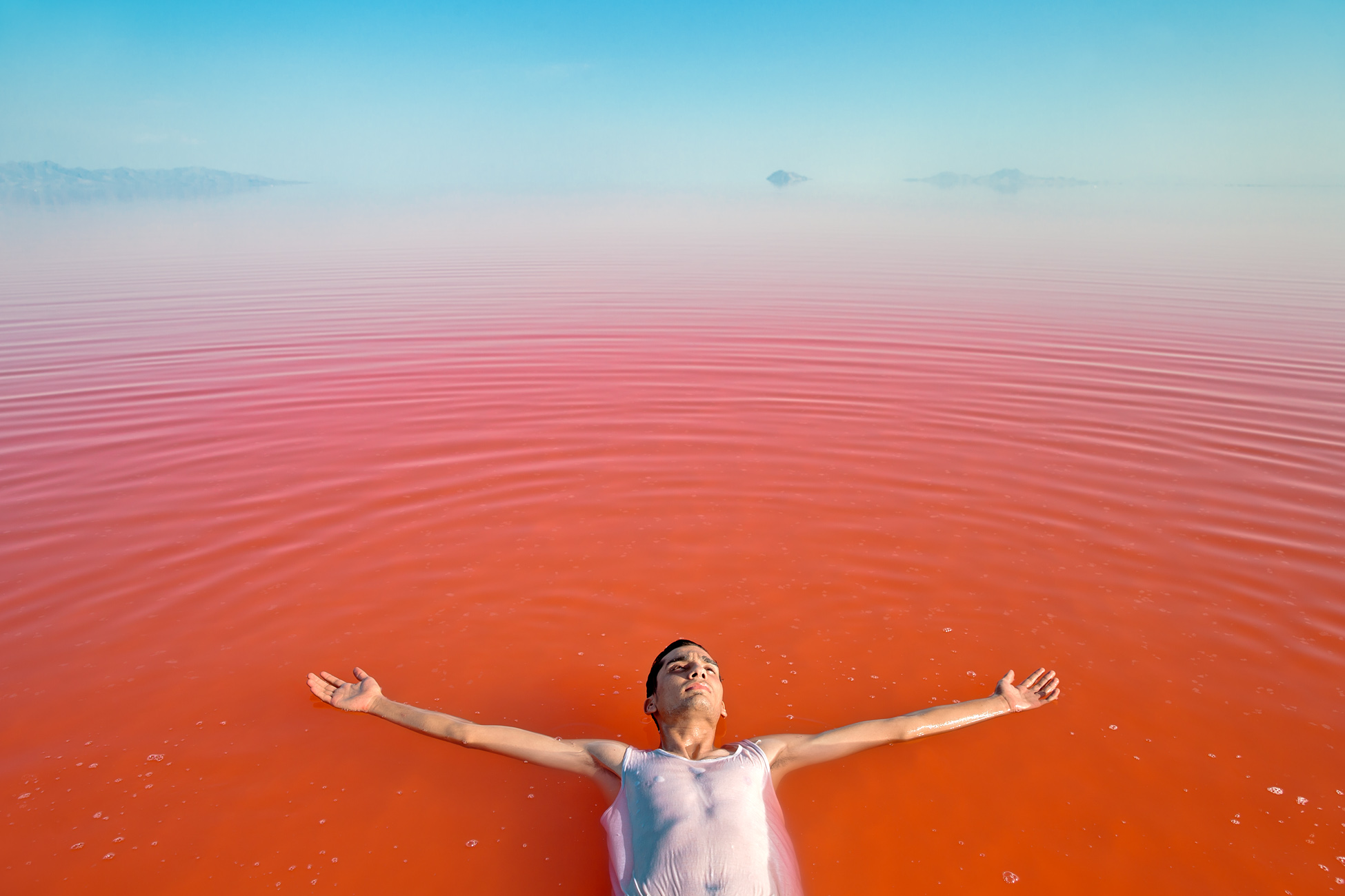 Lake Urmia was once the largest salt lake in the Middle East, but now it is...