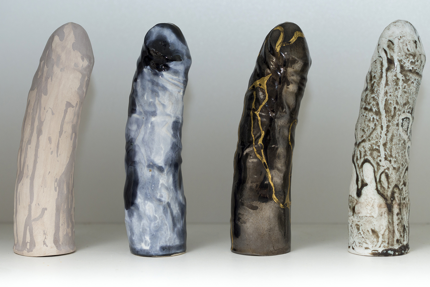 Mac Coco dildos uit keramiek