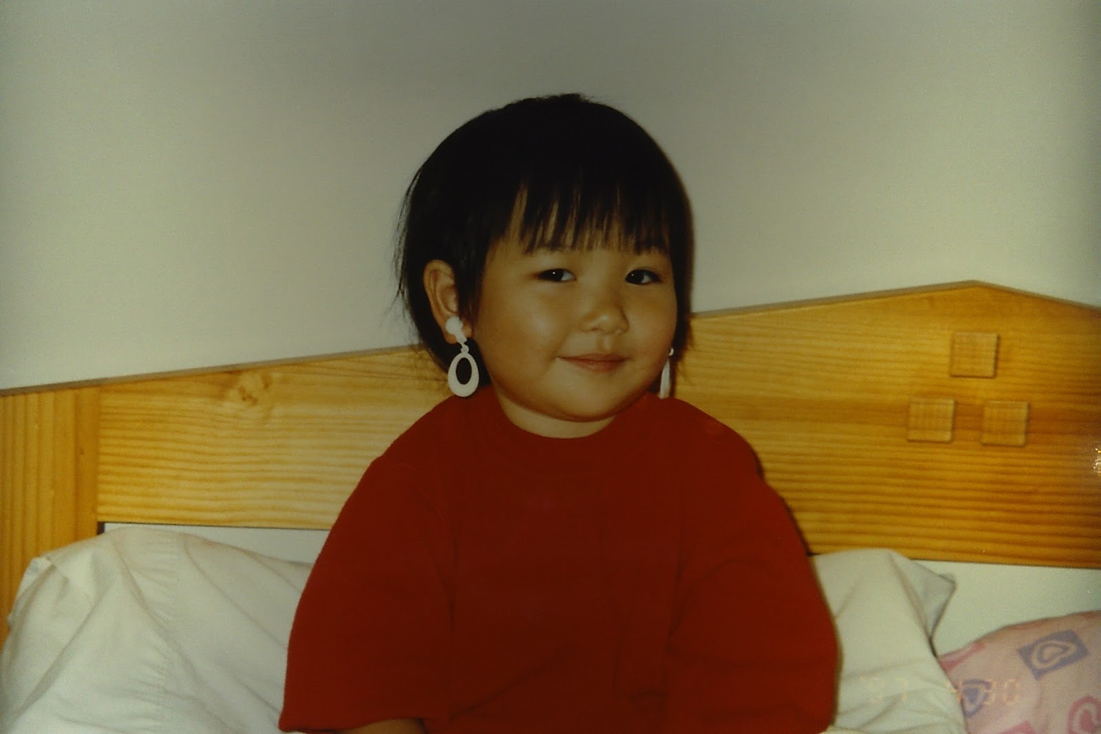 Michelle Zhu as a baby.