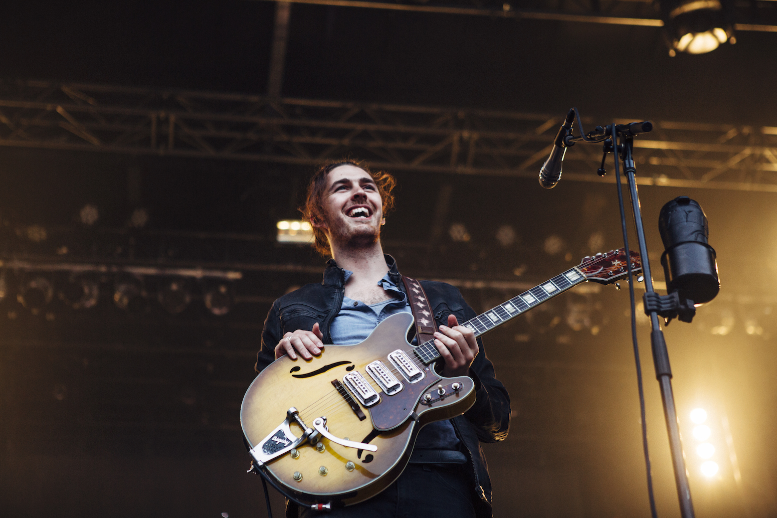 Hozier pictured in 2015 via Noisey