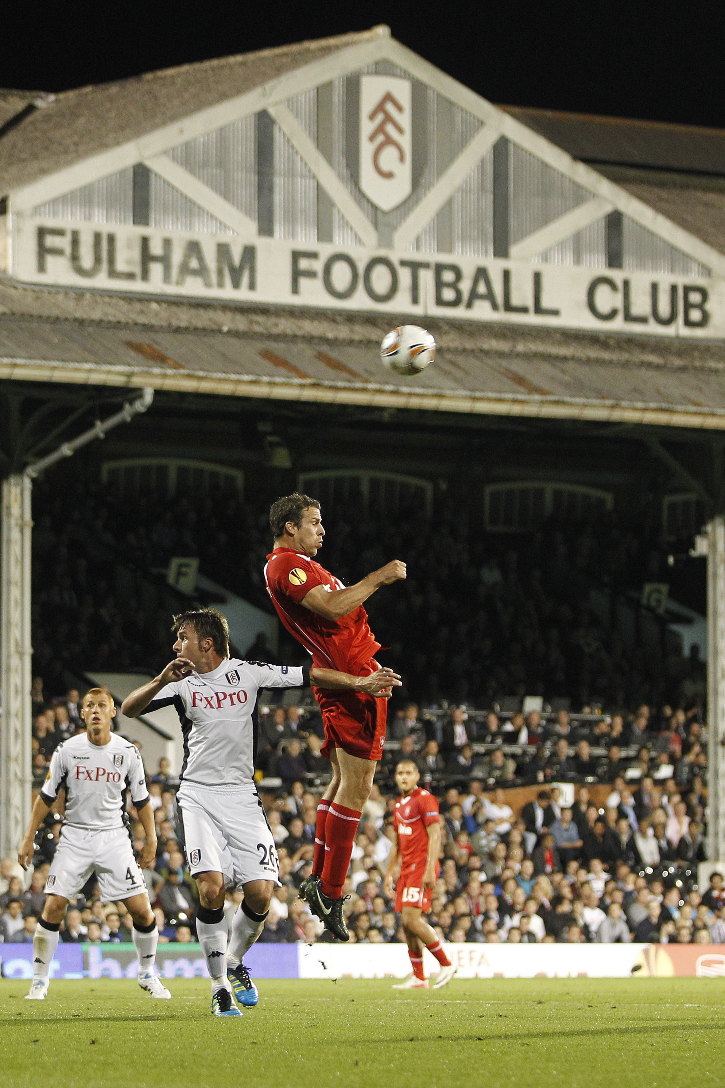 Grygera bij Fulham.