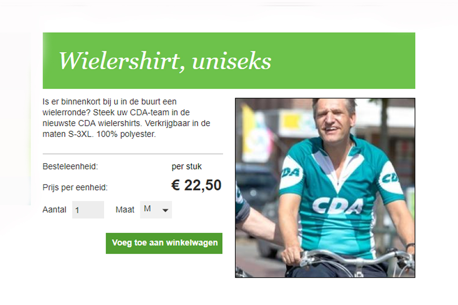 wielrenshirt