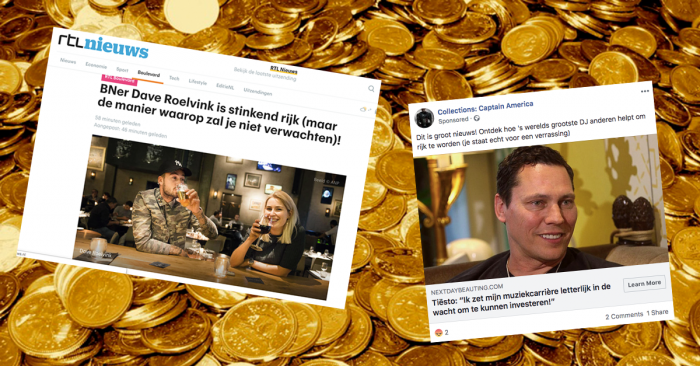 Advertentie BN'ers
