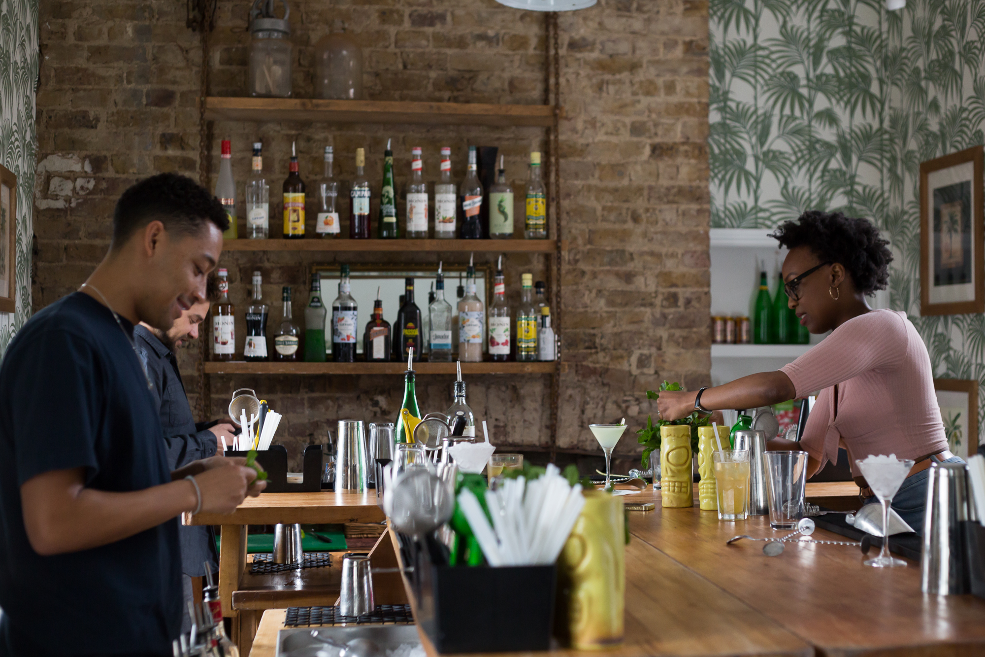 loyle carner cocktail making