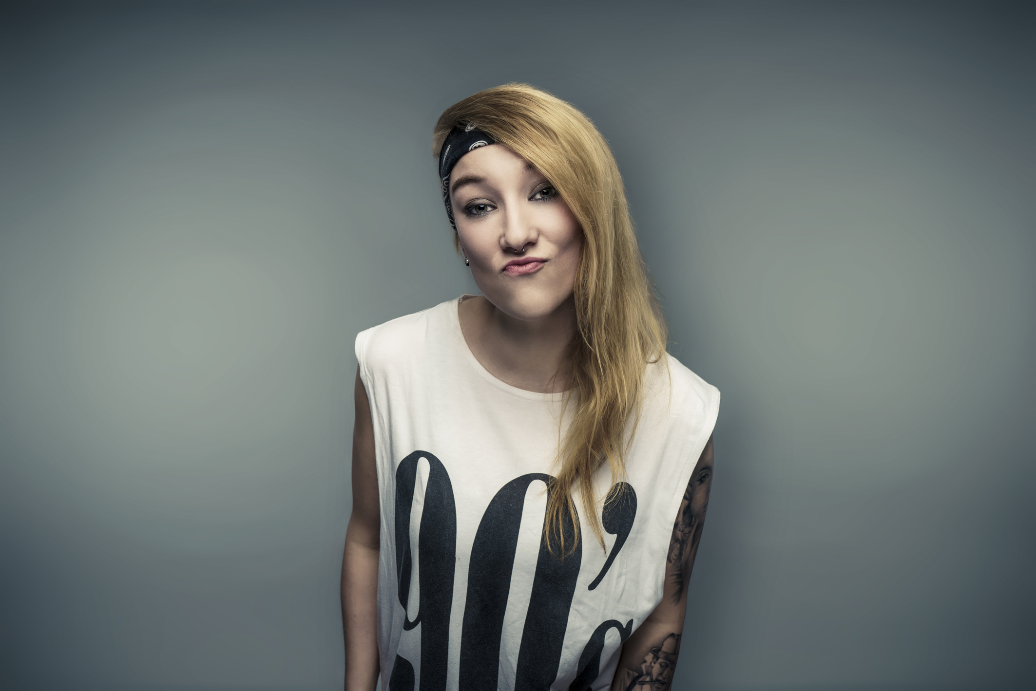 Comedienne Jacqueline Feldmann
