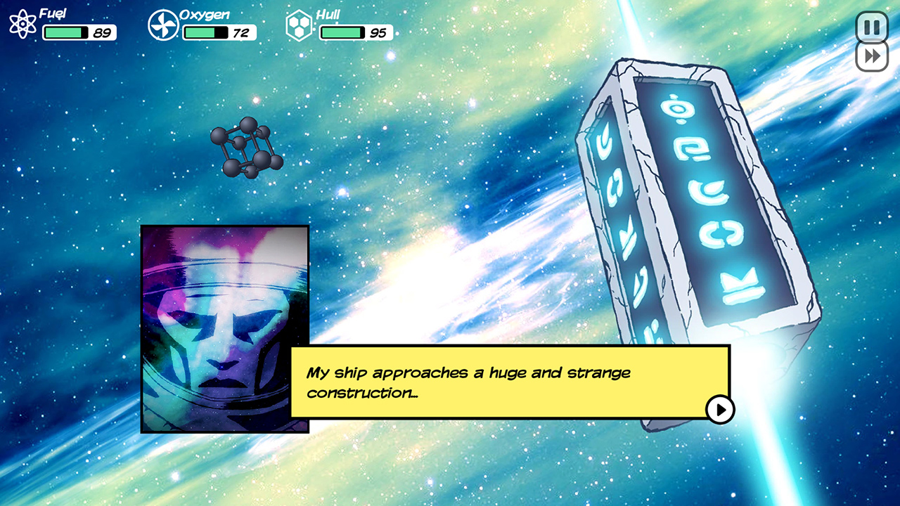 Out there screenshot obelisk