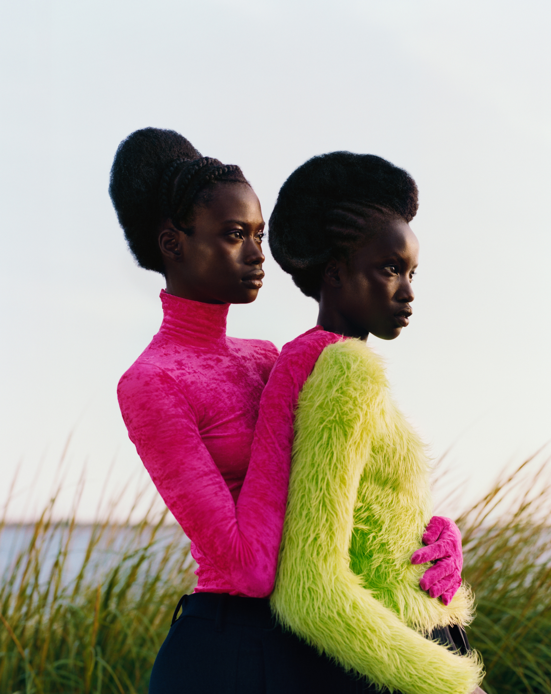 Untitled. (Two Girls Embrace), 2018, © Tyler Mitchell