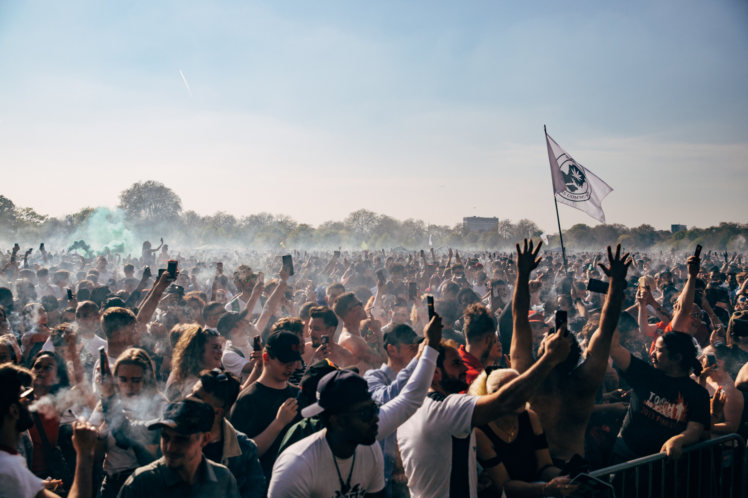Photos from This Year's 4/20 SmokeUp in Hyde Park VICE
