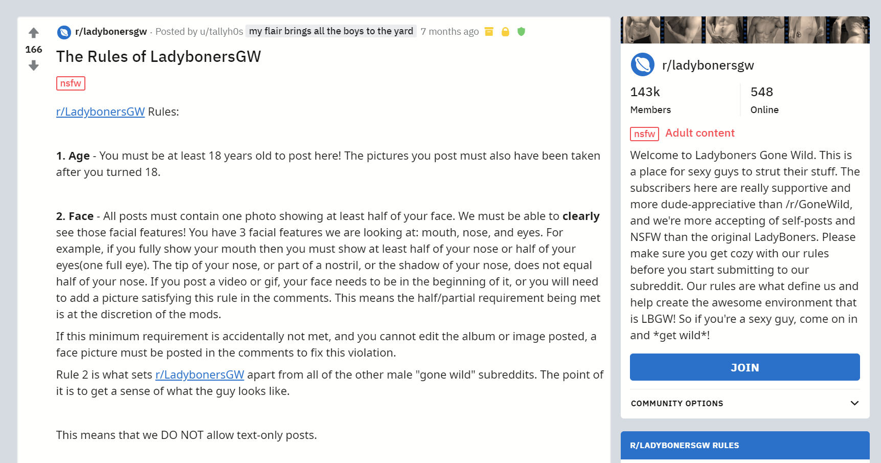 Screenshot von Reddit