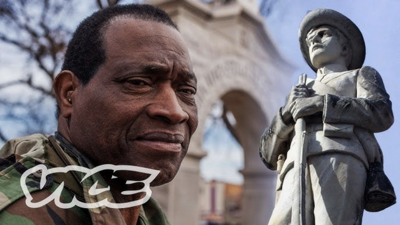 man who wants to Bring Down a Confederate Monument