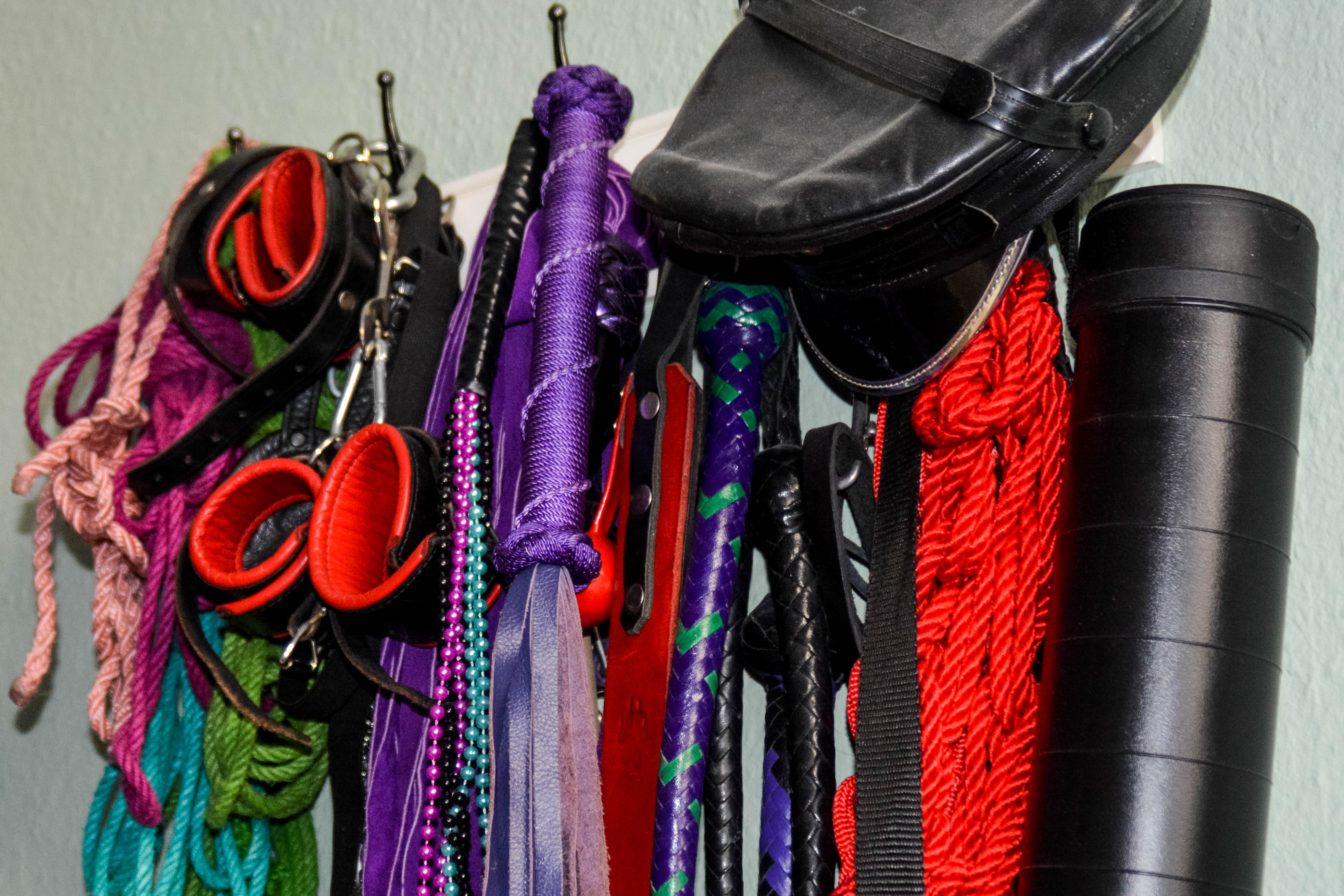 Sadie Lune's BDSM toys