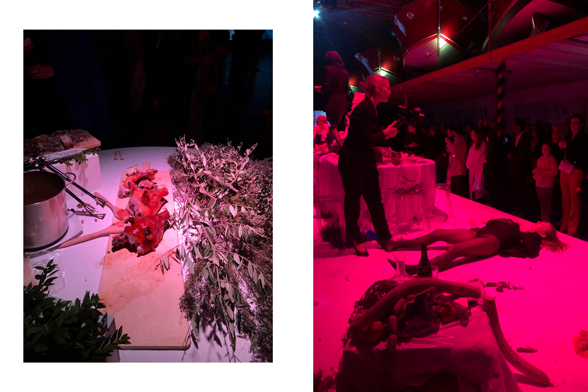 Zoe Williams Performance im Riva Tunnel