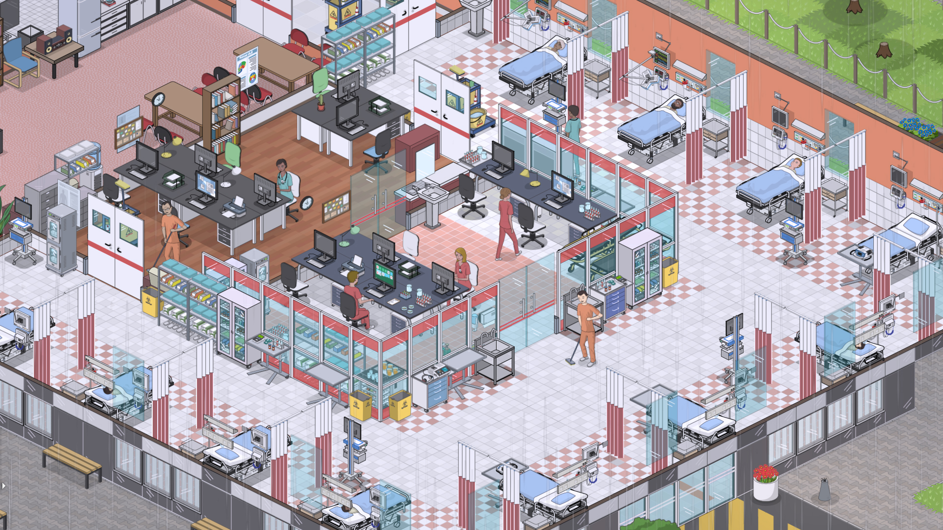 An ER bay in Project Hospital
