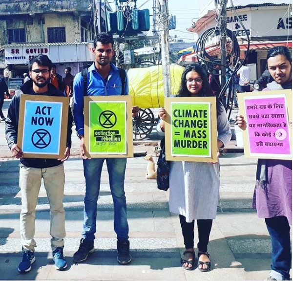 climate change india extinction rebellion