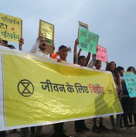 climate change india extinction rebellion