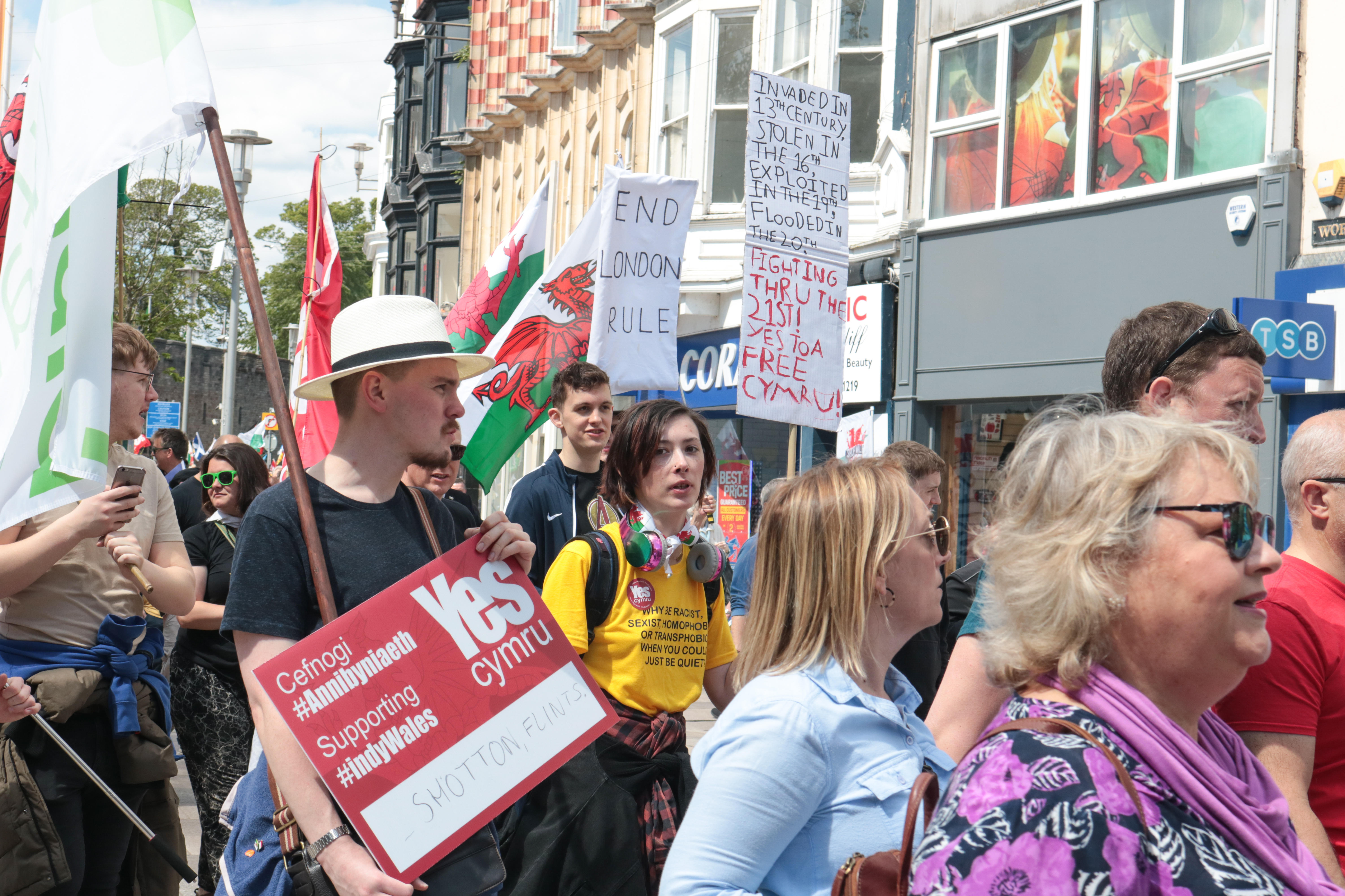 Welsh Independence March Cardiff 2019