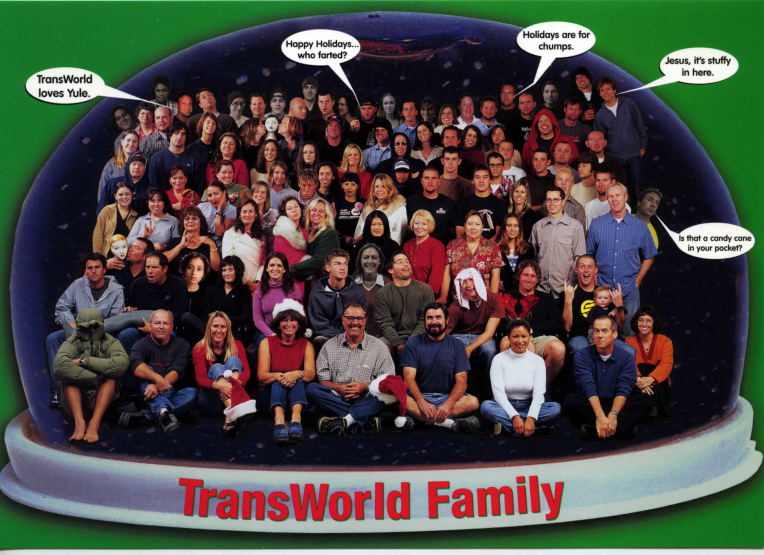 Transworld staff group shot