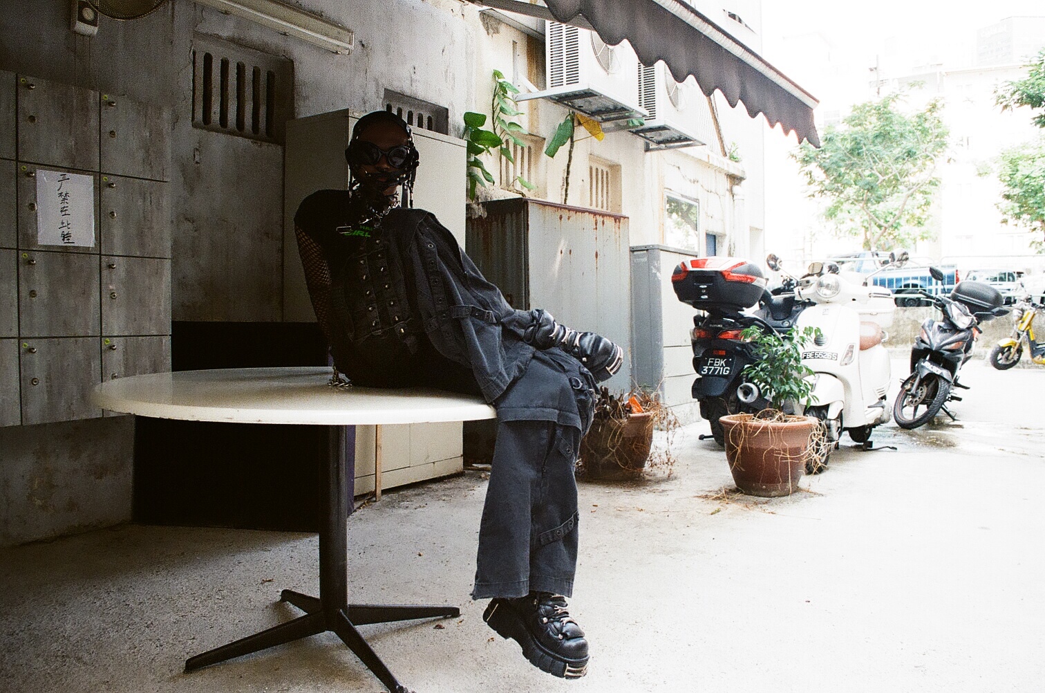 punk rock fashion editorial singapore queer