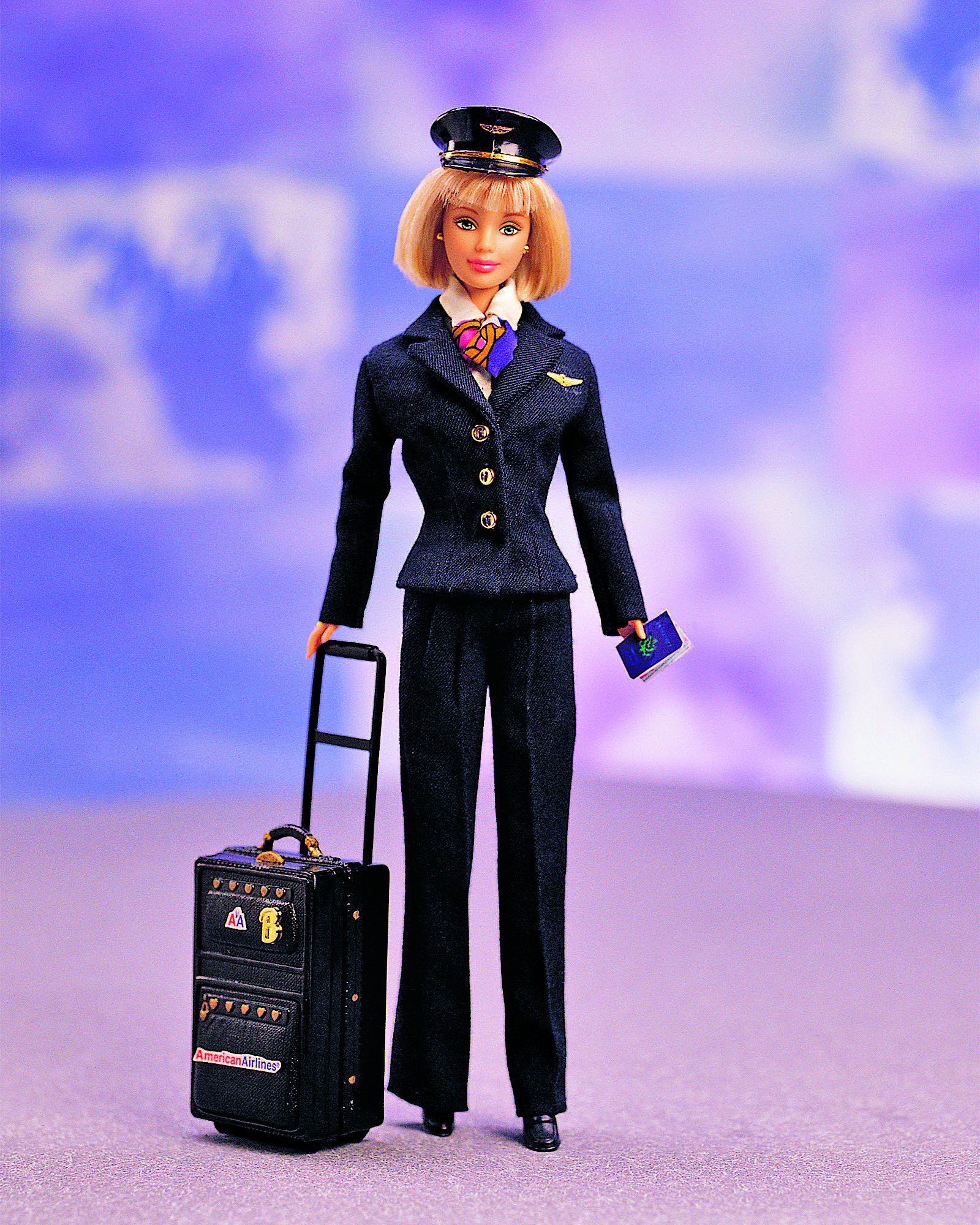 police woman barbie doll