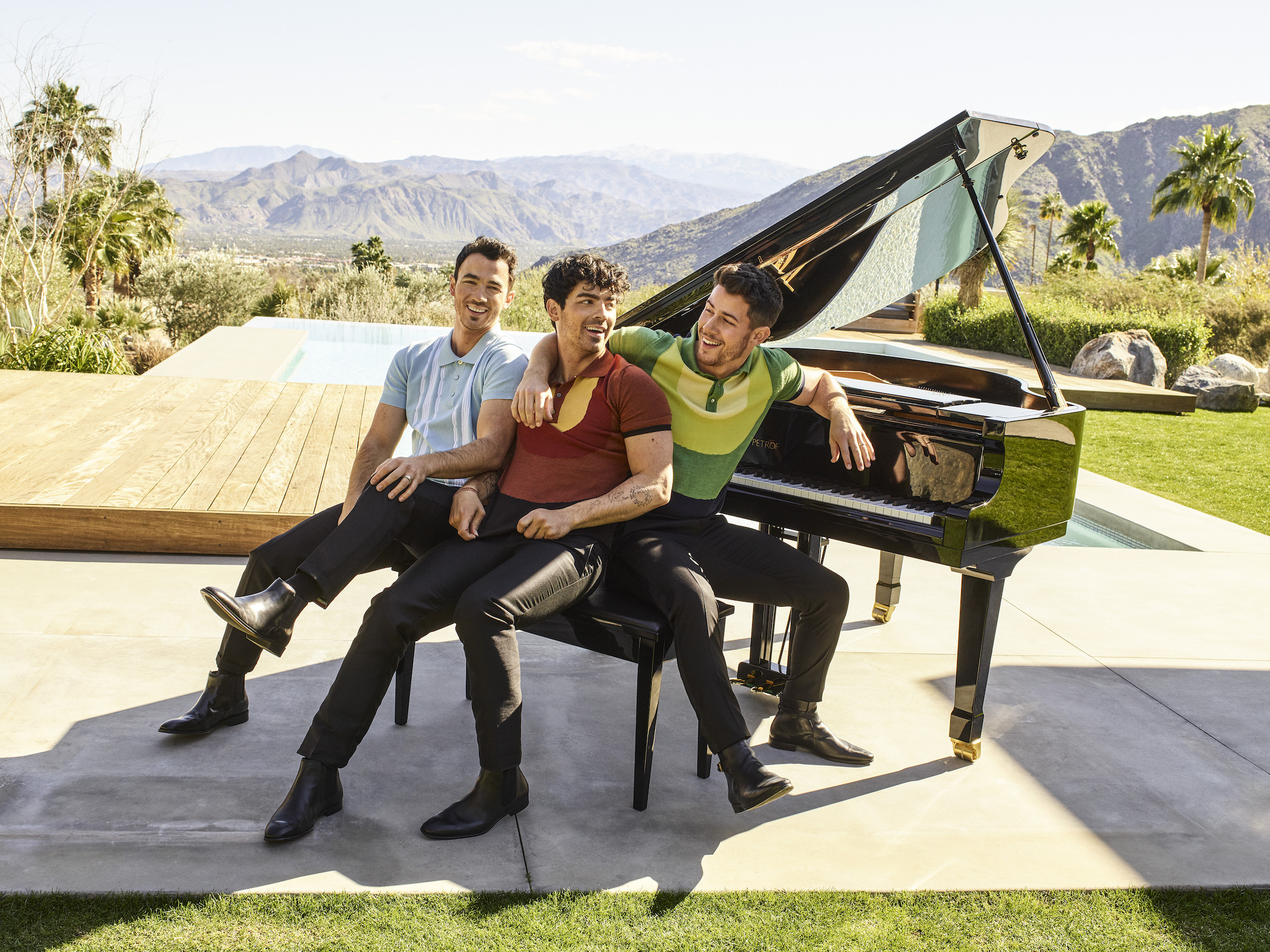 Jonas Brothers trio press photo 2019