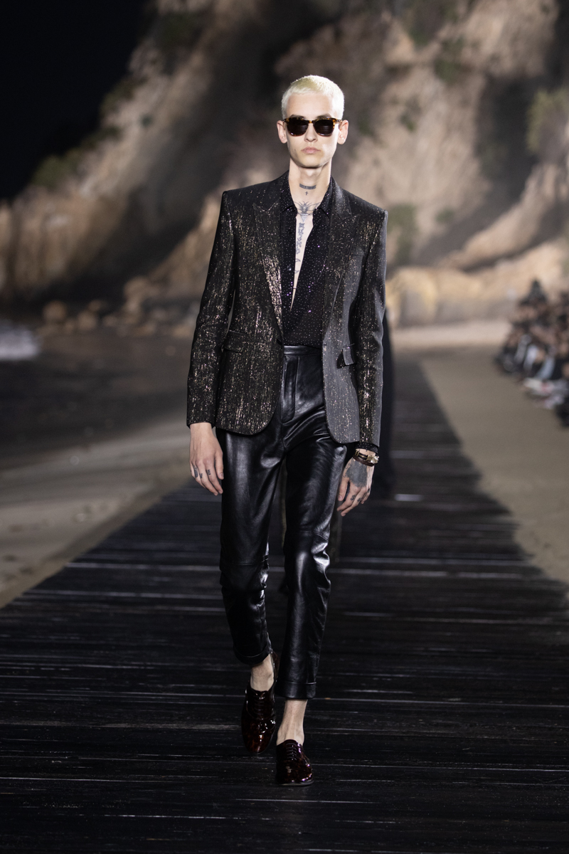 Saint Laurent Spring 2020 Menswear Collection