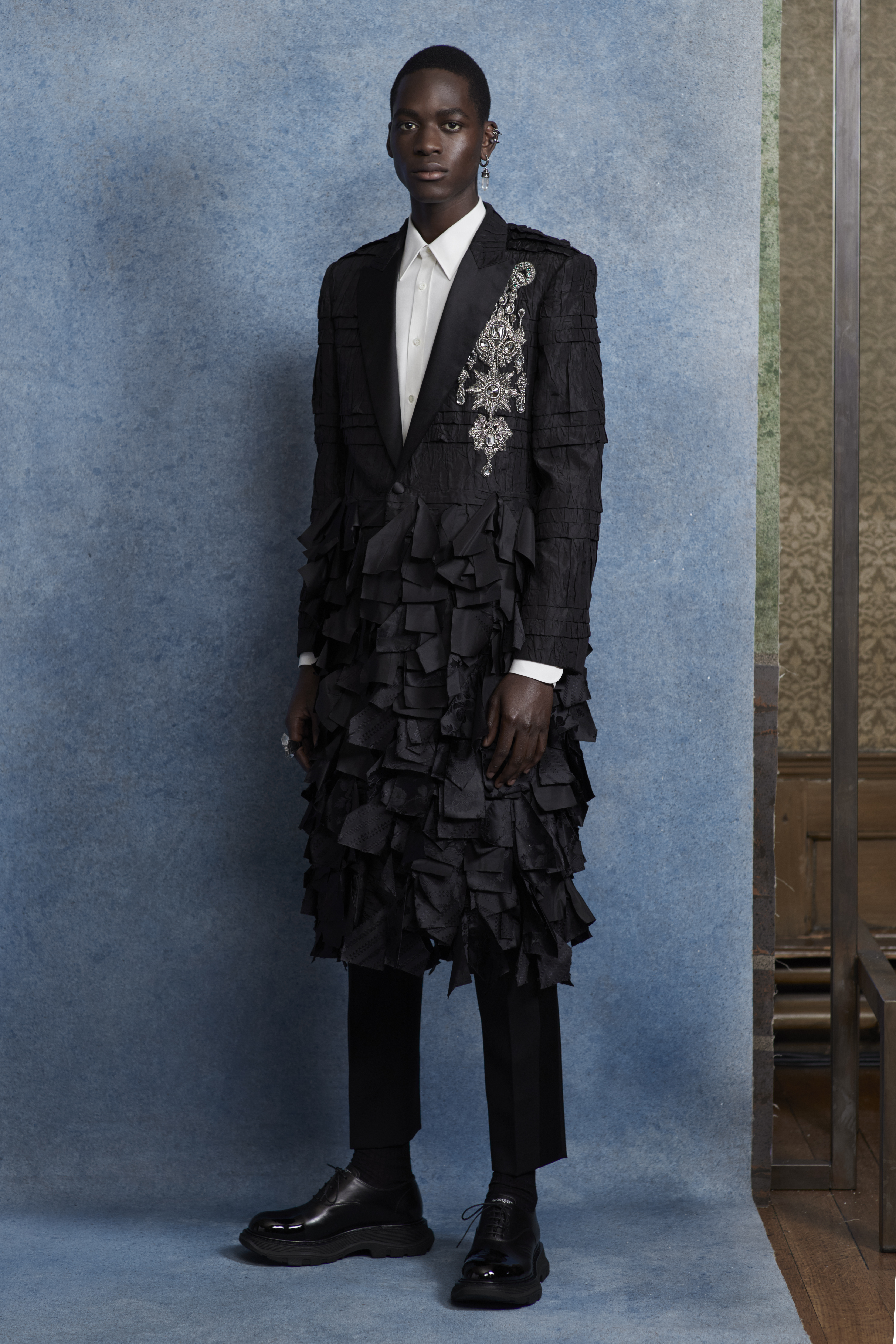 alexander mcqueen mens coat