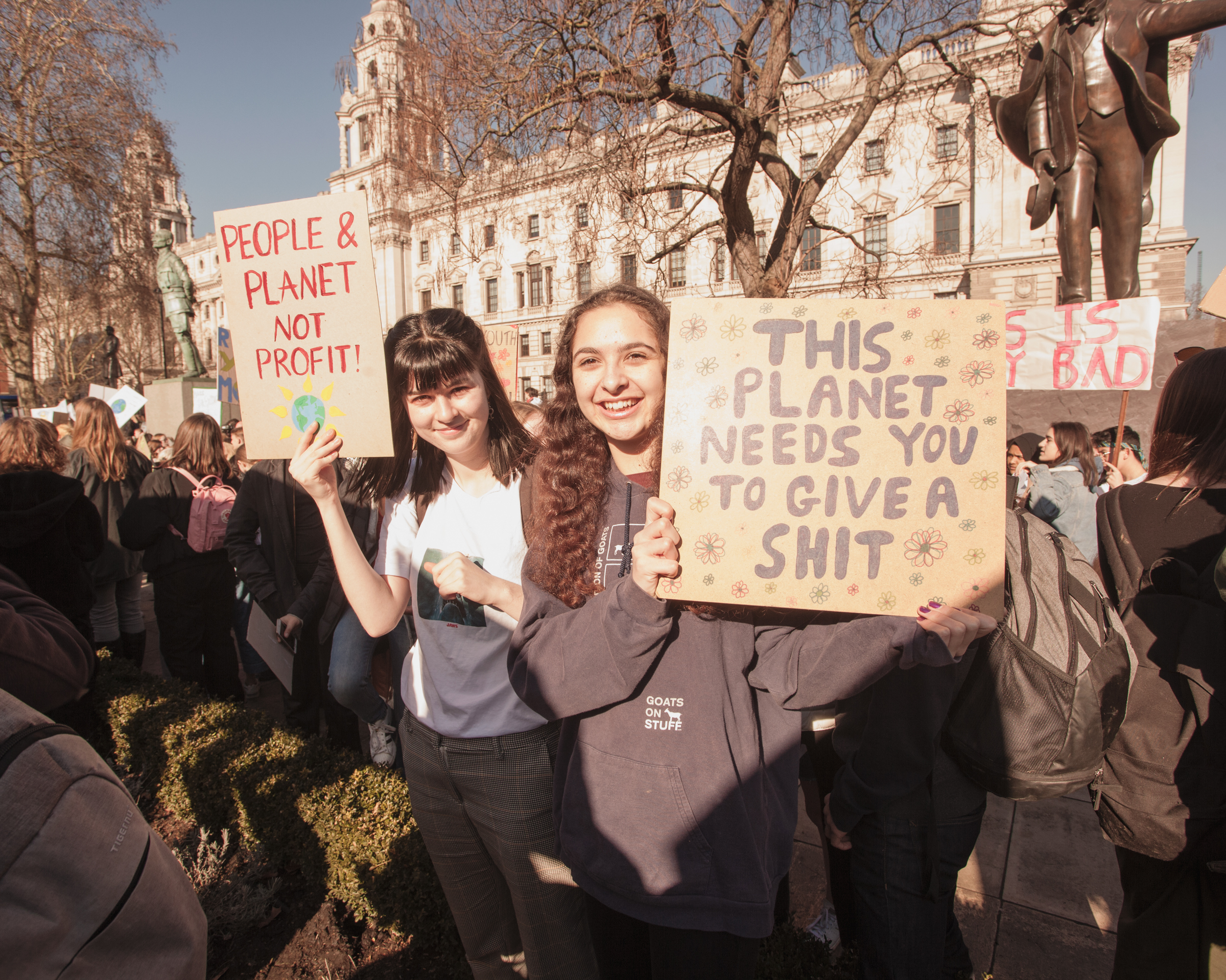london climate school strike