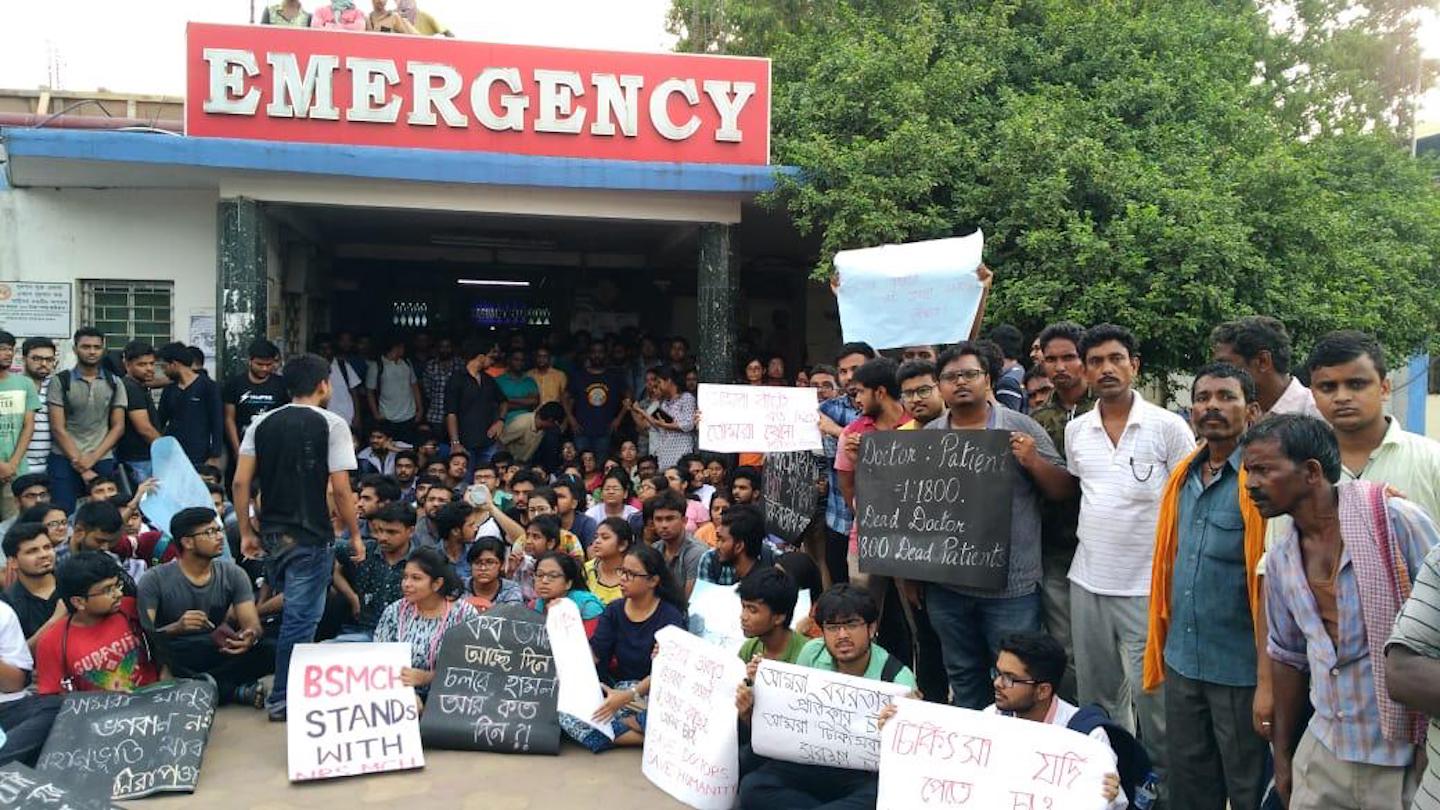 india doctors mob violence