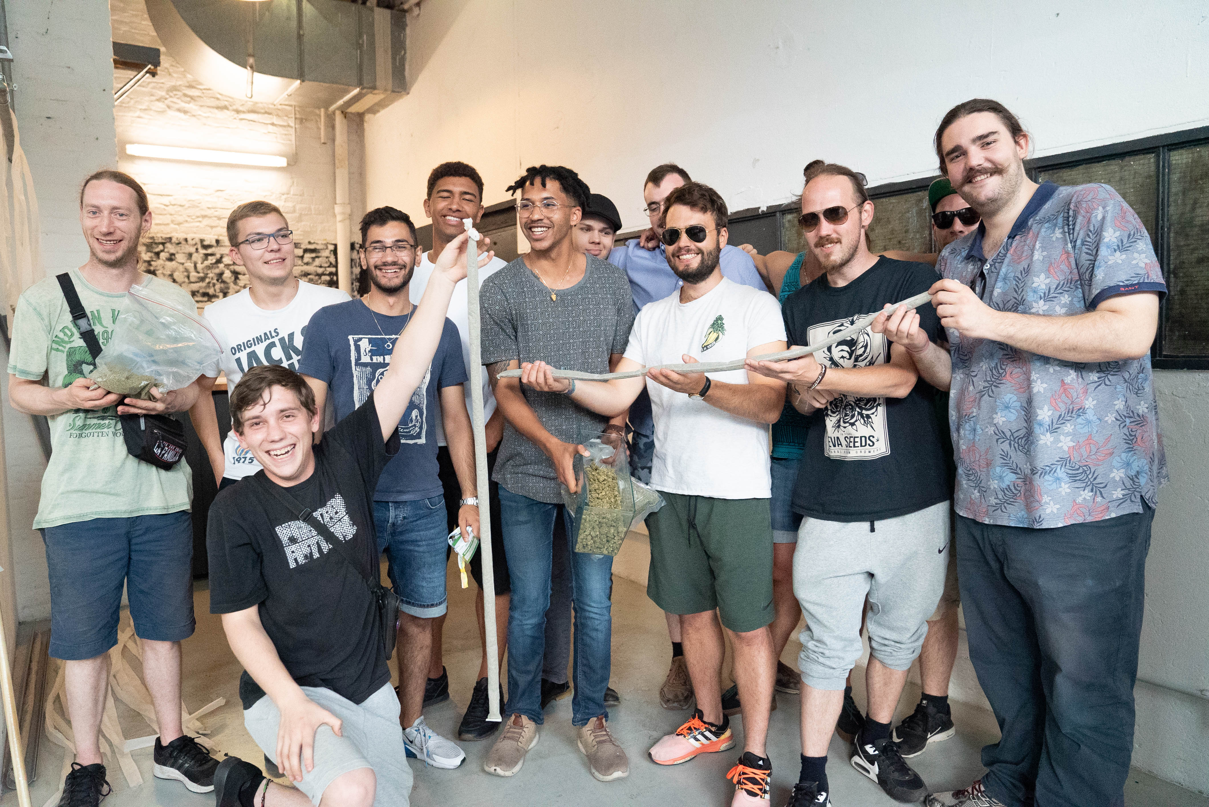 Das Team des Weltrekordjoints