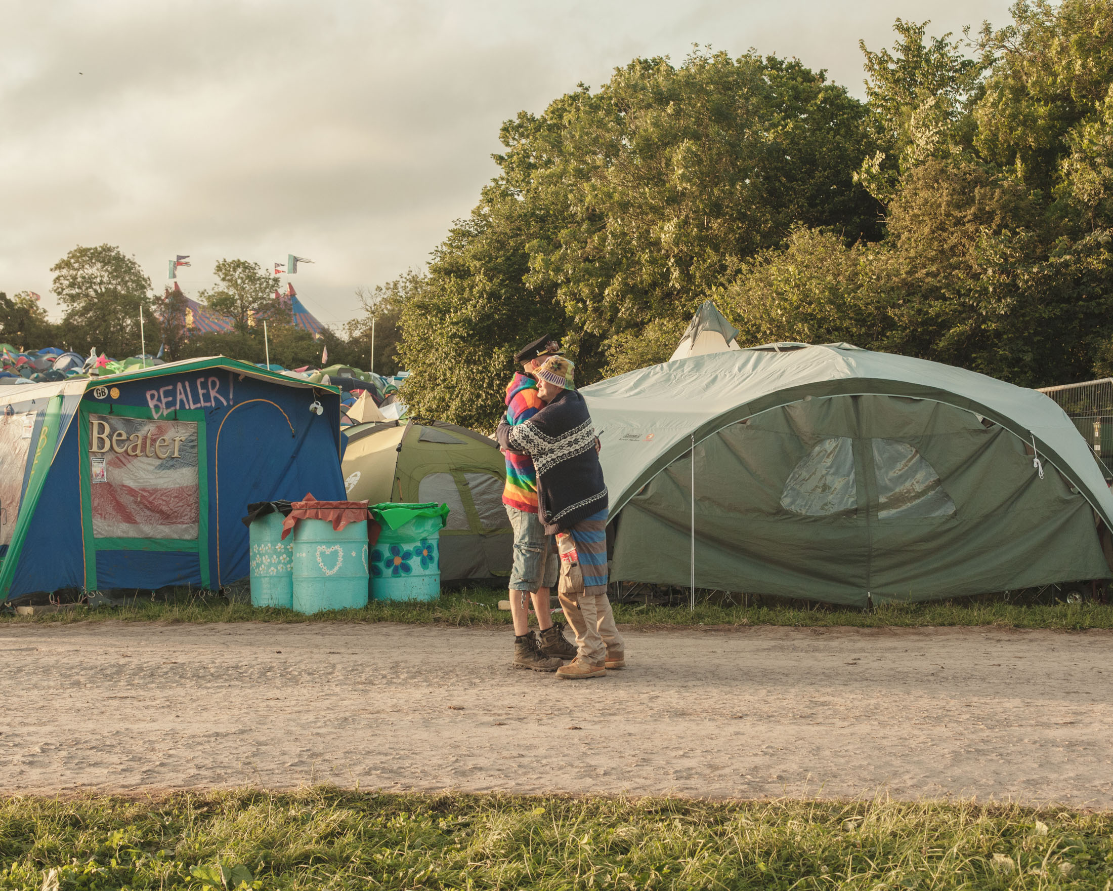 Glastonbury 2019 6am in the morning
