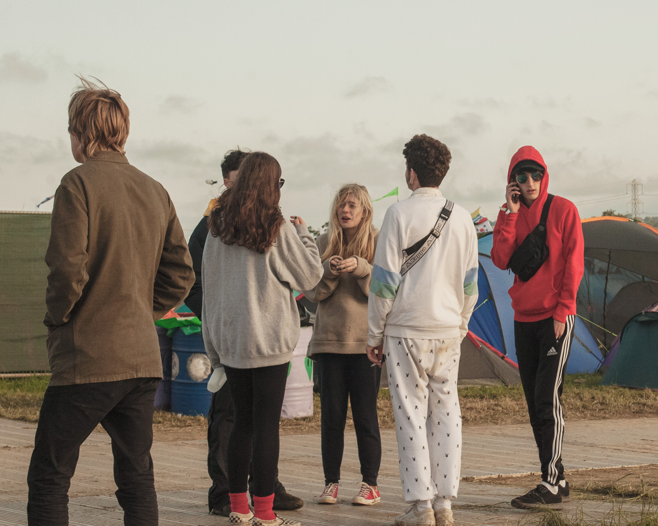 Glastonbury 2019 6am in the morning