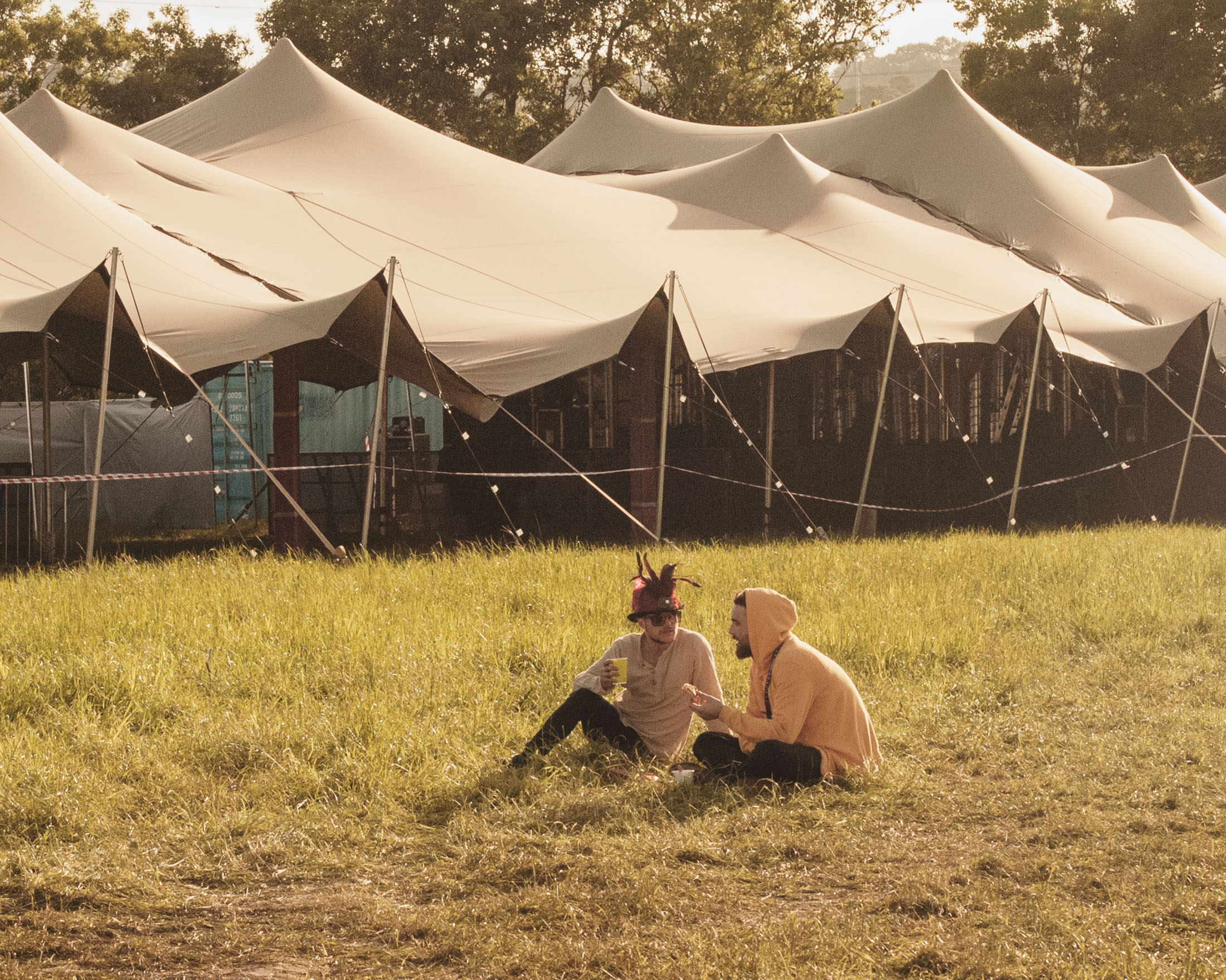 Glastonbury 2019 6am in the morning