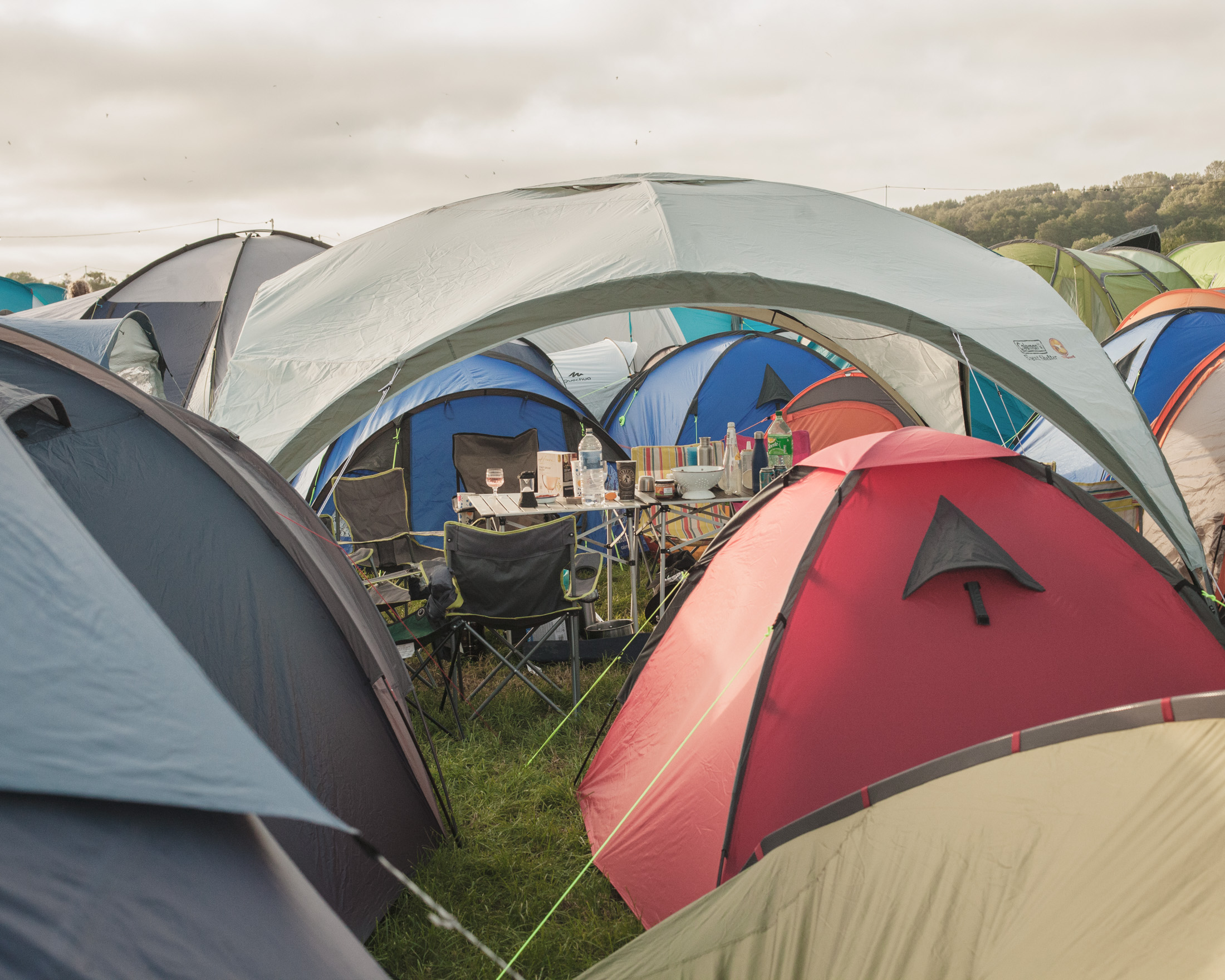 Glastonbury 2019 6am in the morning