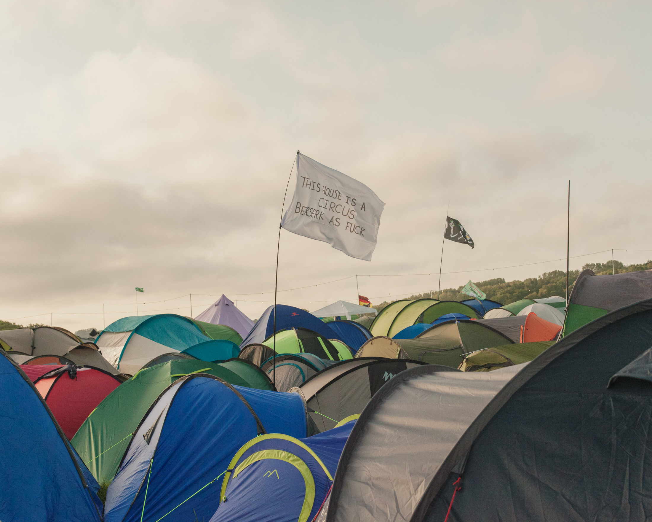 Glastonbury 2019 6am in the morning