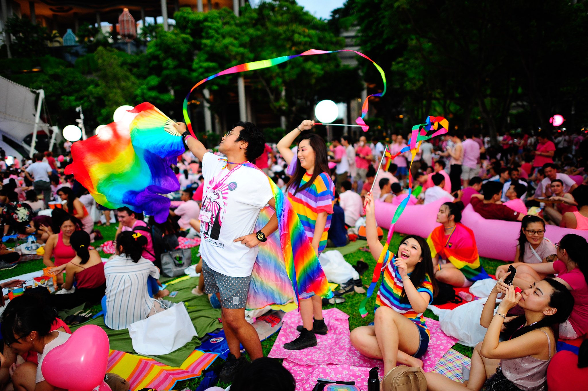 pride rally singapore pink dot