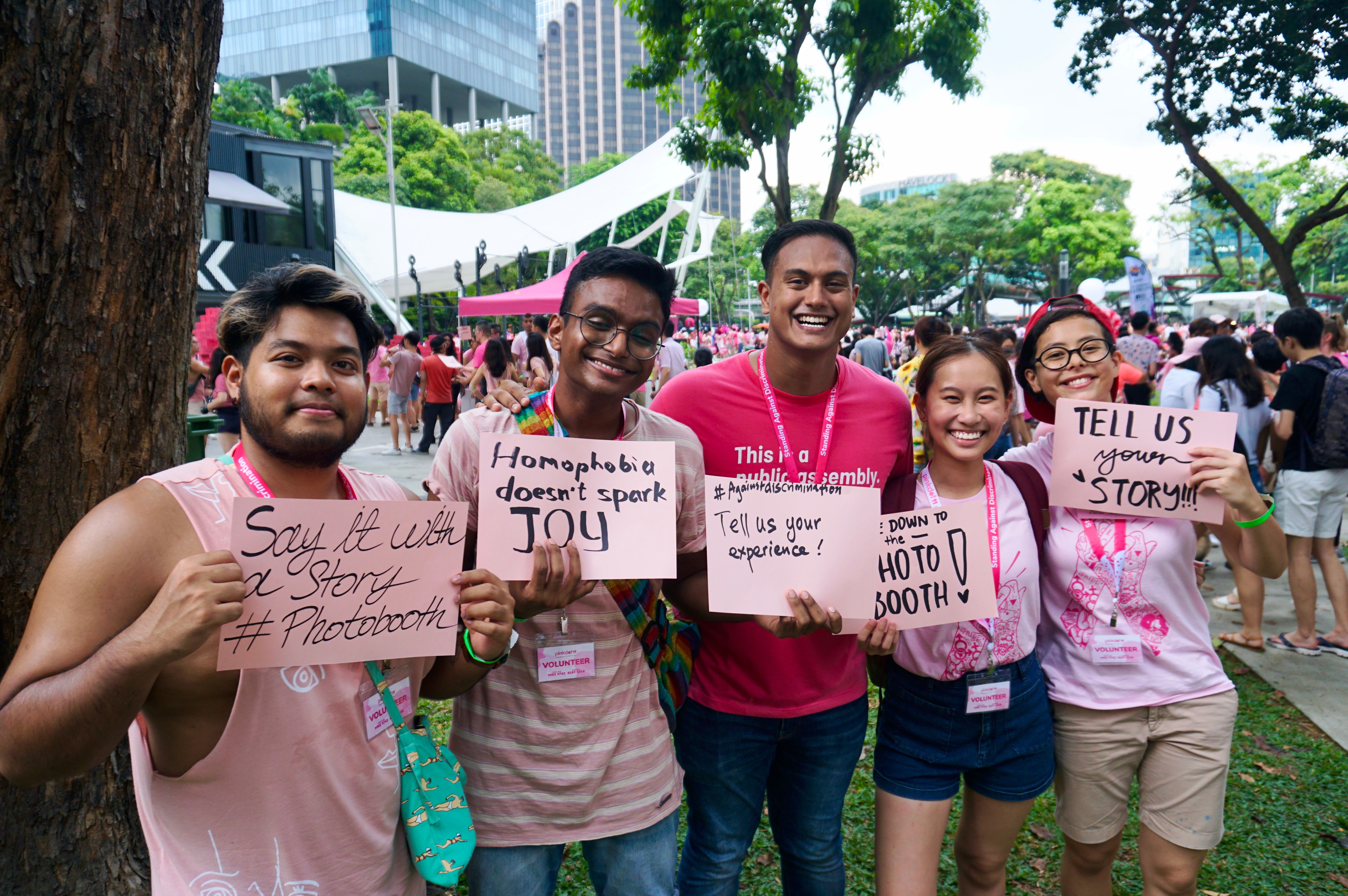 lgbtq pride rally signs