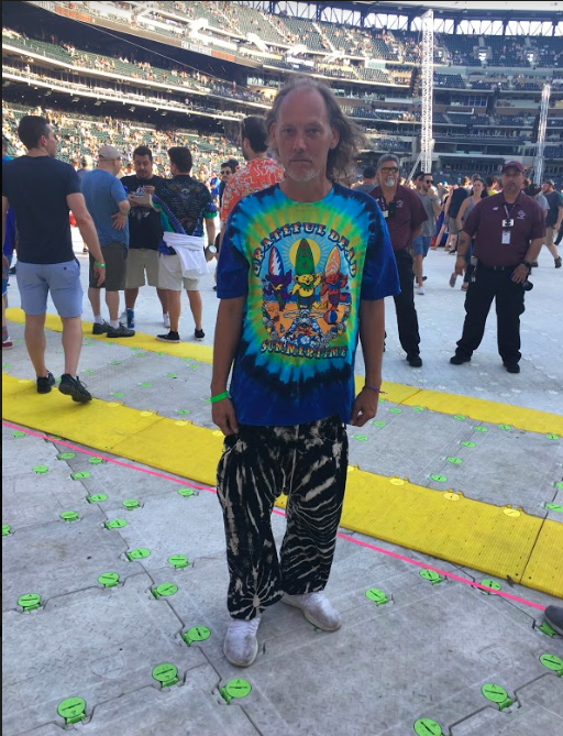 Grateful Dead Amusement Park Tie-Dye T-Shirt