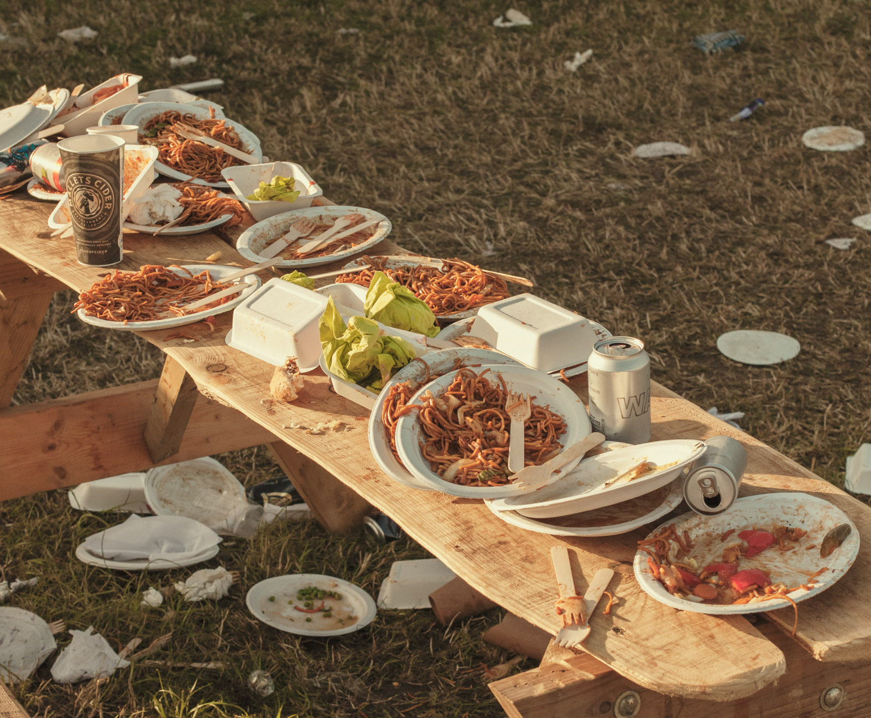 glastonbury festival food