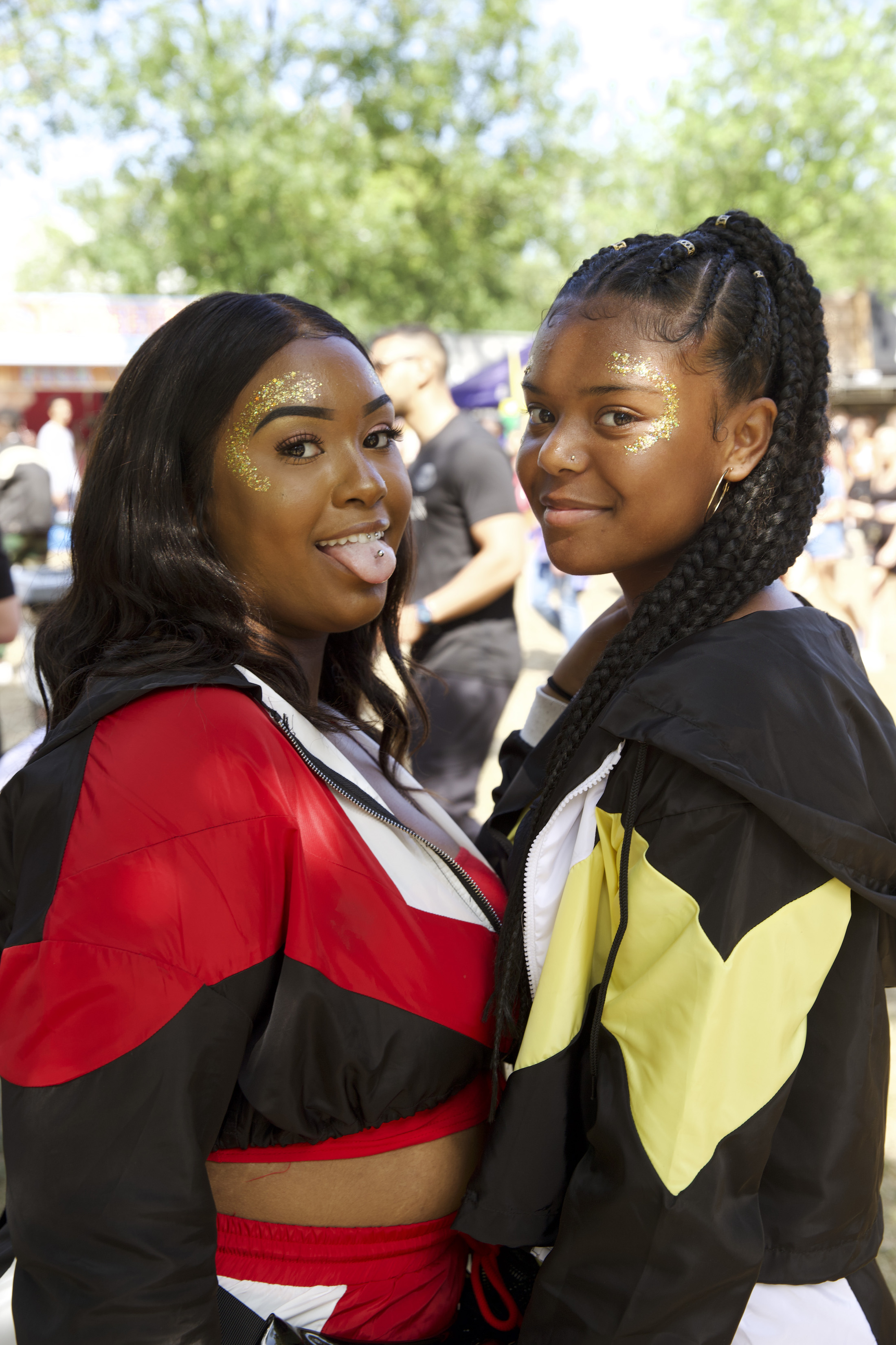 Lee and Tyra, at Wireless Festival 2019