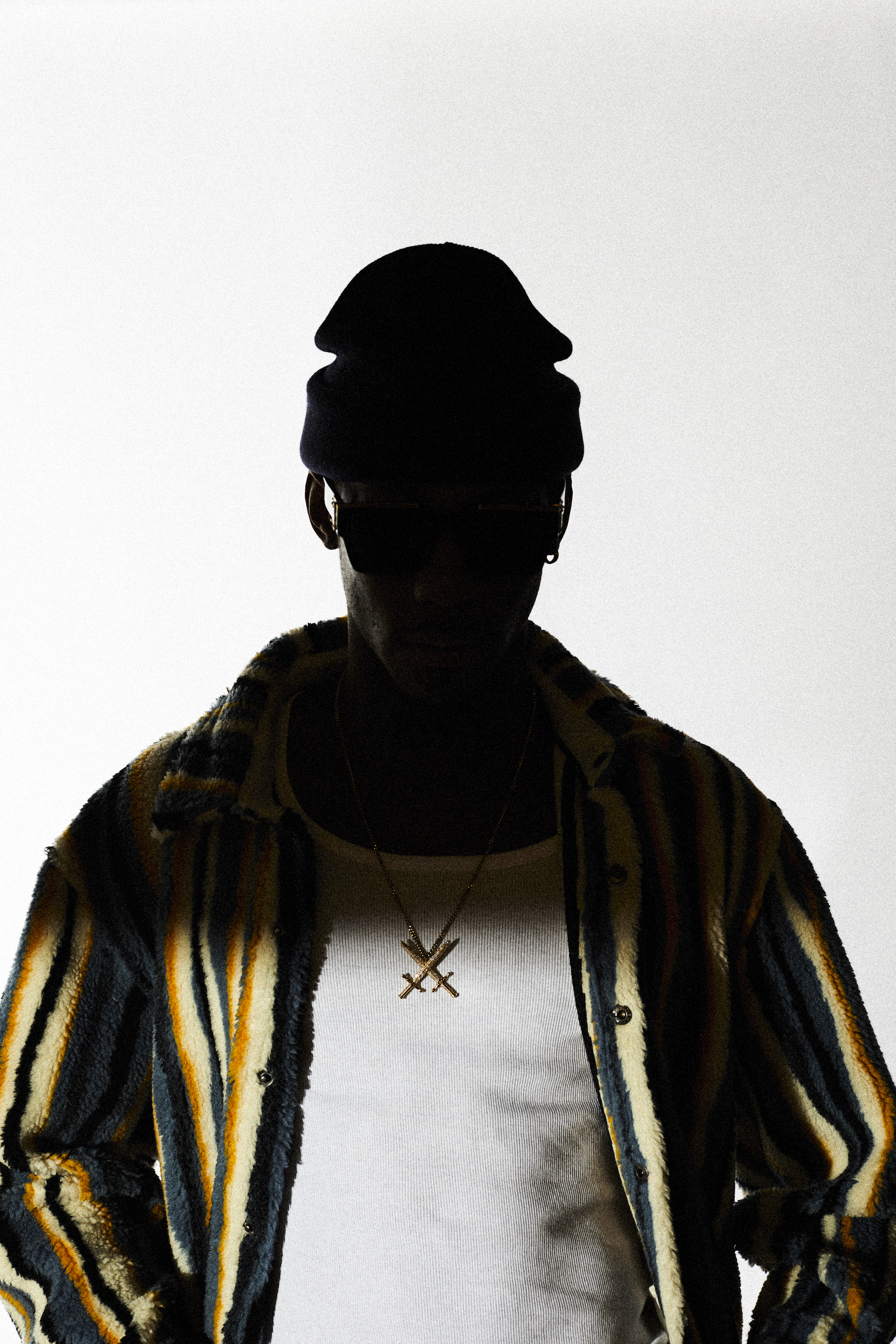 Rapper Octavian photographed for Noisey in London 2019